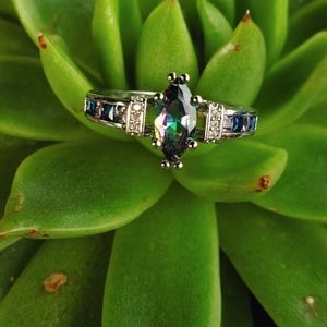 Genuine Horse Eye Crystal Ring